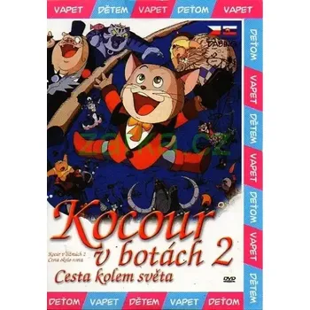 DVD film Kocour v botách 2 - Cesta kolem světa - DVD