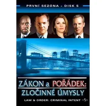 DVD film Zákon a pořádek: zločinné úmysly DISK 5 - DVD