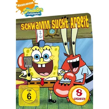 Spongebob - Schwammkopf - Schvamm sucht arbeit - v originálním znění bez CZ titulků - DVD /plast/