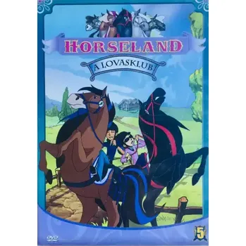 DVD film Horseland - A Lovasklub 5 - DVD /plast/ (Horseland - Jezdecký klub 5)