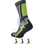 Ponožky pracovní dlouhé KNOXFIELD LONG, CERVA černá/oranžová, 41/42, balení 1 pár