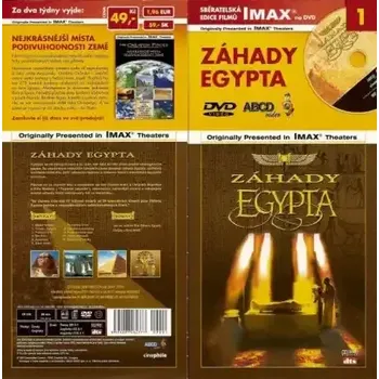 DVD film IMAX - 1 - Záhady Egypta - DVD