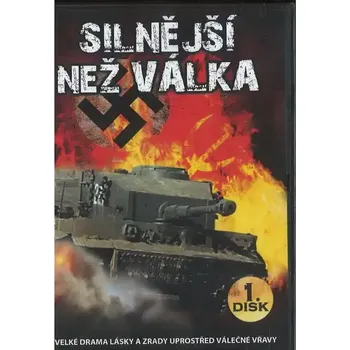 DVD film Silnější než válka disk 1 - DVD