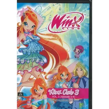 DVD film Winx Club - 3.série, 1. DVD, díly 1-4