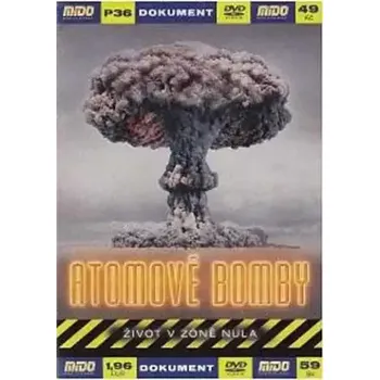 DVD film Atomové bomby - DVD pošetka