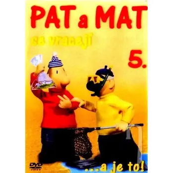 DVD film Pat a Mat se vracejí 5 - DVD /plast/