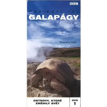 DVD film Galapágy - Poslední ráj 1 - Ztracený svět - DVD