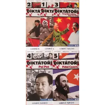 DVD film Kolekce Diktátoři - 5xDVD
