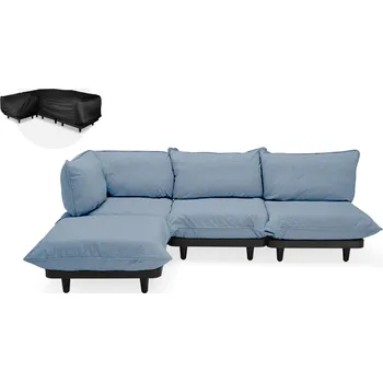 Zahradní sestava Zahradní sedací souprava paletti set large, více variant - Fatboy Barva: storm blue