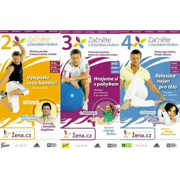 DVD film Kolekce Začněte s Davidem Hufem - 3 DVD