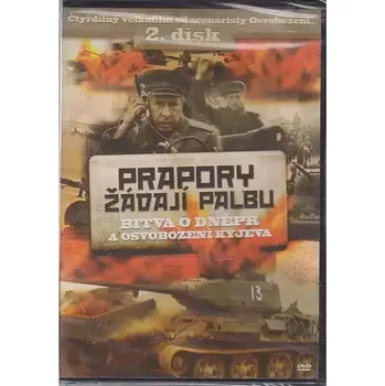 DVD film Prapory žádají palbu 2.disk - Bitva o Dněpr - DVD