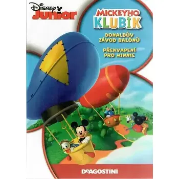 DVD film Mickeyho klubík - Donaldův závod balónů/ překvapení pro Minnie - DVD