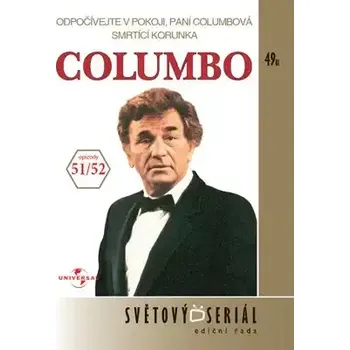 DVD film Columbo 51/52 - Odpočívejte v pokoji, paní Columbová/Smrtící korunka - DVD pošetka