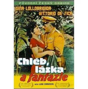 DVD film Chléb, láska a fantazie - DVD plast