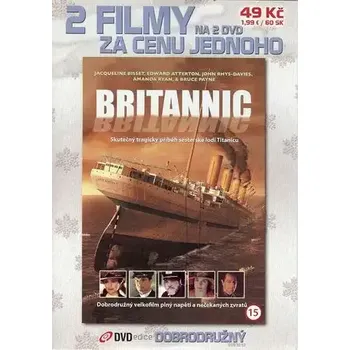 DVD film Britannic + Smrtící skály - DVD