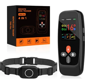 Obojek pro psa ✅PatPet T800Plus pro dva psy - Elektrický obojek 4v1 + Dárek: Házecí přetahovadlo