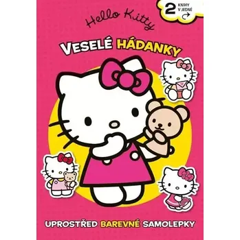 omalovánky Hello kitty - dvojkniha - Veselé hádanky, Veselé omalovánky