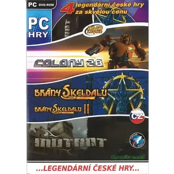 Počítačová hra PC hra - 4 legendární české hry za skvělou cenu