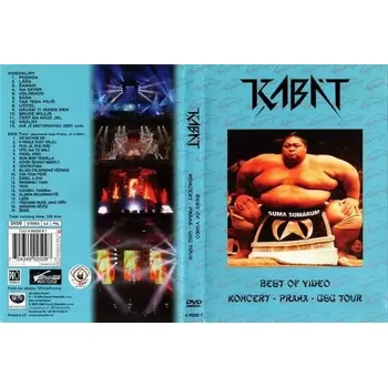DVD film Kabát - Best of video - koncert Praha GSG Tour - DVD plast /bazarové zboží/
