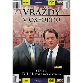 Vraždy v oxfordu, série 1, díl 2 - Staré školní vztahy ( pošetka ) - DVD