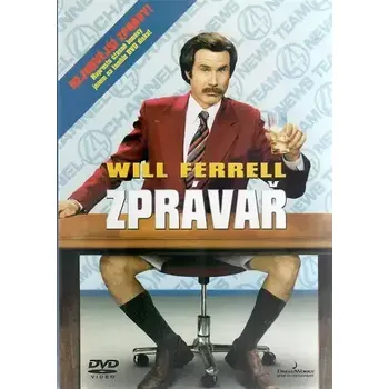 DVD film Zprávař: Příběh Rona Burgundyho ( plast ) - DVD