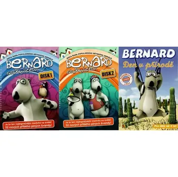 DVD film Kolekce Bernard 3x DVD Bernard den v přírodě / Bernard sportovce 1+2