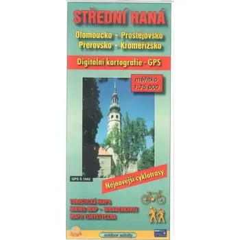 Střední Haná - turistická mapa