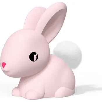 Lampička MP KOVÁNÍ Silikonová noční lampička - Zajíc