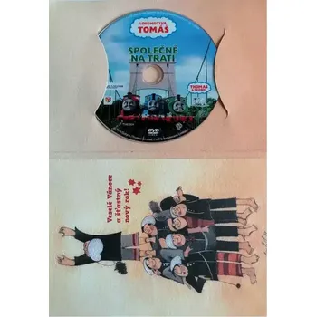 DVD film Lokomotiva Tomáš - Společně na trati - DVD - dárková obálka