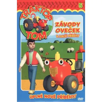 DVD film Traktor Tom 5 - Závody oveček - DVD pošetka