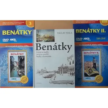 DVD film Kolekce Benátky ( 1 kniha + 2x DVD )