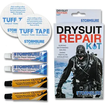 Průmyslové lepidlo Opravná sada Stormsure Drysuit Repair Kit na suché obleky