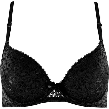 Podprsenka Rumina Black vyztužená podprsenka s krajkou 8385 75C černá