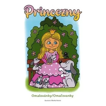 omalovánky Omalovánka A4 podle čísel - Princezny