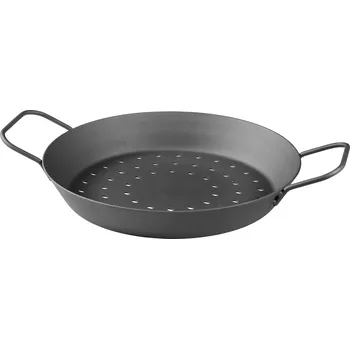 Pánev GRILLMEISTER Železná grilovací pánev (perforovaná ø28cm)