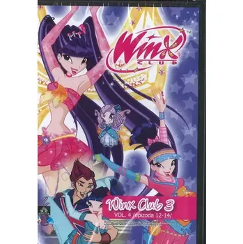 DVD film Winx Club - 3.série, 4. DVD, díly 12-14