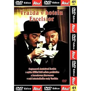 Vražda v hotelu Excelsior - DVD pošetka