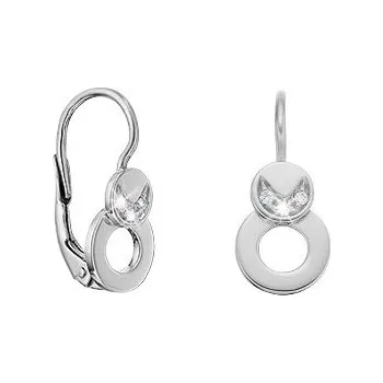 Náušnice JK Zlaté náušnice s přírodními diamanty Diamant 14 kt ZNDK028B-03-1000