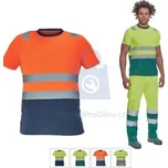 Tričko pracovní MONZON HV, CERVA žlutá/zelená, XS, balení 1 ks