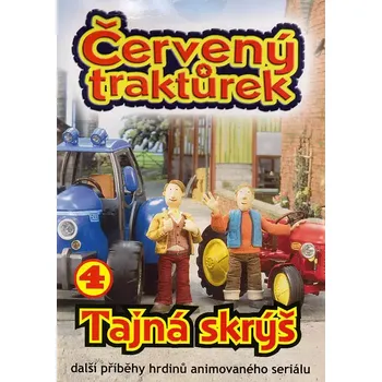 DVD film Červený traktůrek 4 - DVD