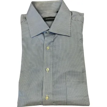 Pánská košile Pánská košile tenký modrý proužek vz.č.42, ❗Objednávejte raději o číslo větší❗ Velikost: L