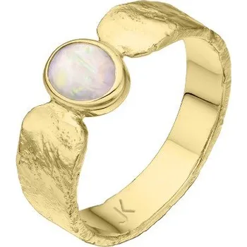 Prsten JK Zlatý prsten s přírodním opálem Velikost prstenu: 46 Opál 14 kt ZPSM028Z-46-0005