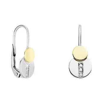 Náušnice JK Zlaté náušnice s přírodními diamanty Diamant 14 kt ZNDK033E-03-1000