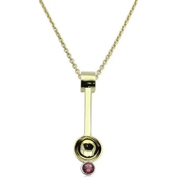 Přívěsek JK Zlatý přívěsek s přírodním turmalínem Turmalín 14 kt ZZPL021H-99-0001