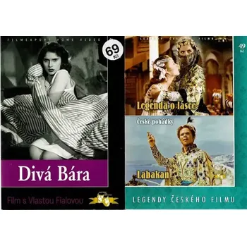 DVD film Nedělní filmy pro pamětníky 27: Vlasta Fialová - 2x DVD