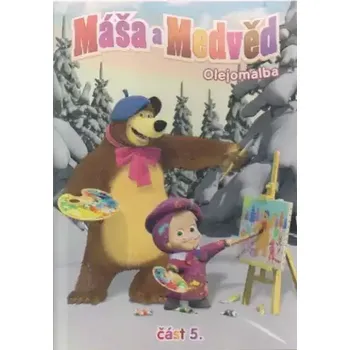 DVD film Máša a medvěd 5 - olejomalba - DVD