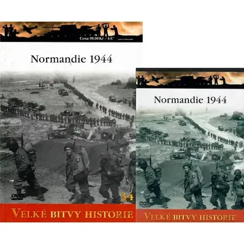 DVD film Velké bitvy historie 34 - Normandie 1944 (časopis + DVD)