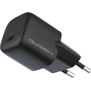 Nabíječka do sítě GoGEN ACHPD130, 1xUSB-C PD, 30W - černá