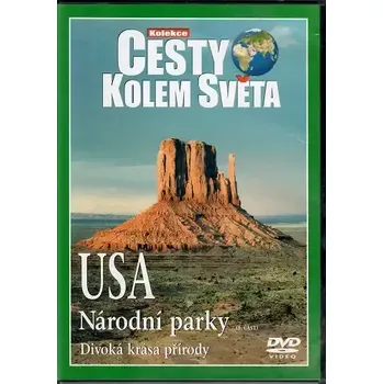 DVD film Cesty kolem světa - USA národní parky ( 1. část ) plast DVD