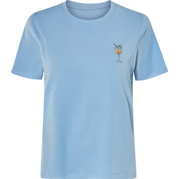 Dámské tričko esmara® Dámské triko, z čisté bavlny (světle modrá, XS(32/34))